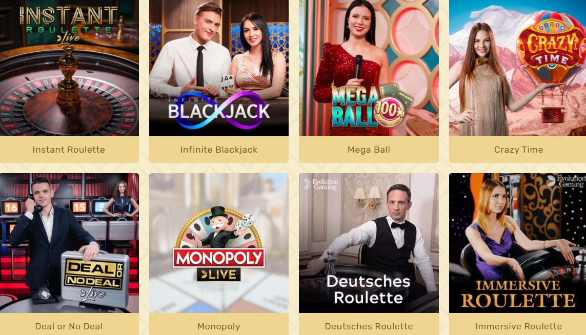 Живые игры в Paradise Casino