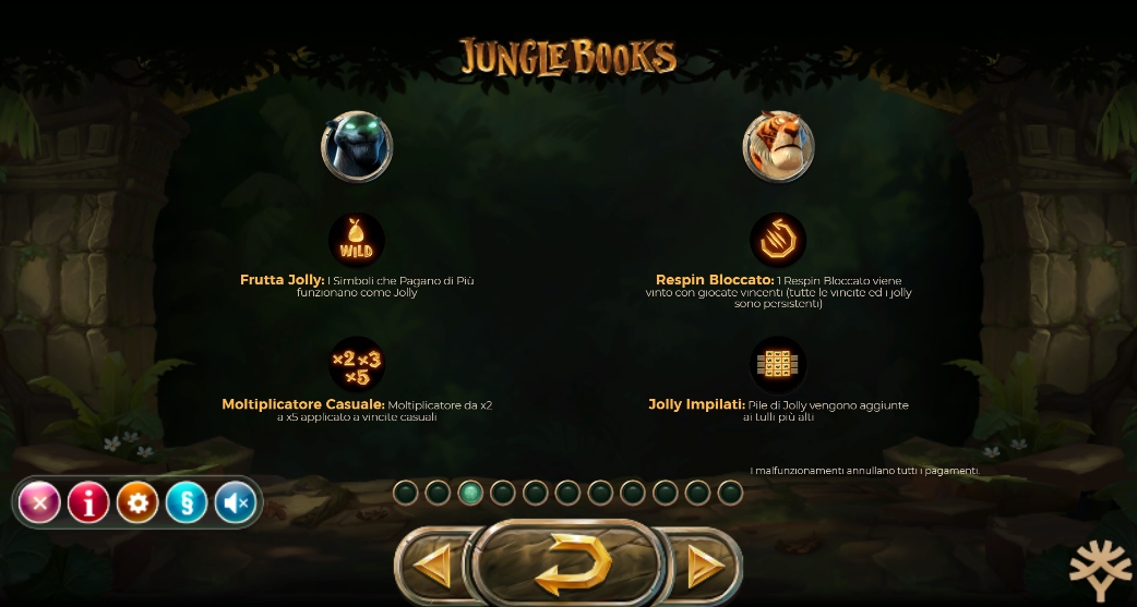 Специальные символы в слоте Jungle Books
