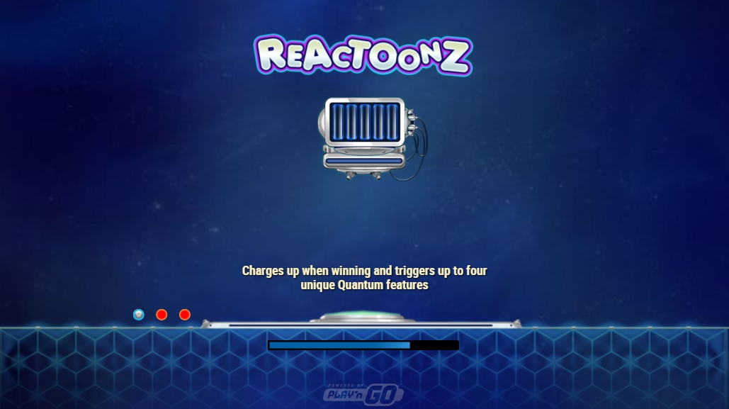 Интерфейс слота Reactoonz