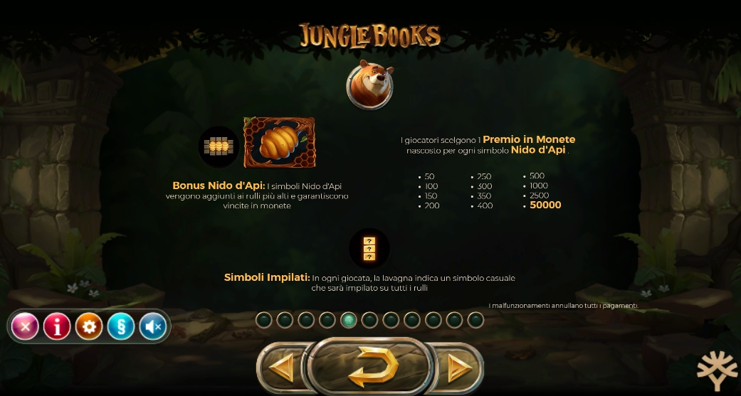 Специальный символ в слоте Jungle Books