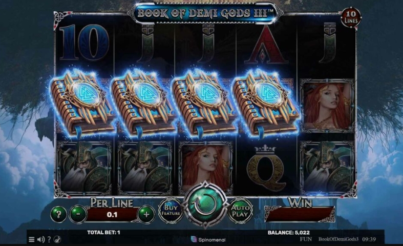 Специальный символ в слоте Demi Gods 3