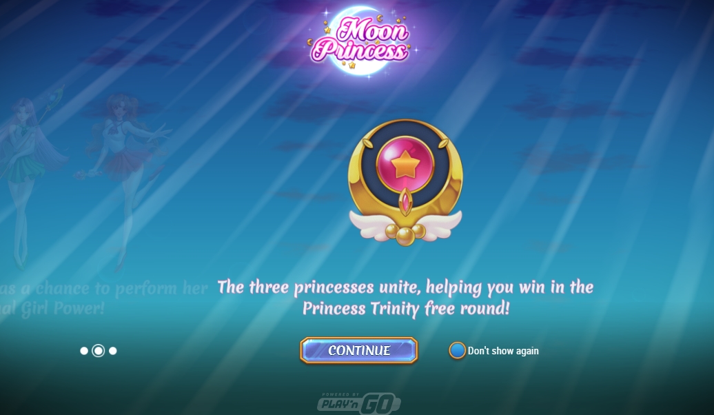 Интерфейс слота Moon Princess