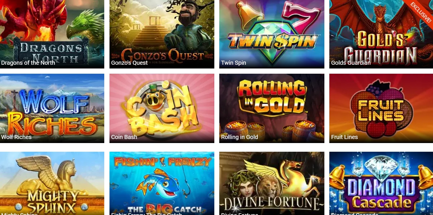 Слоты в казино Casino Luck