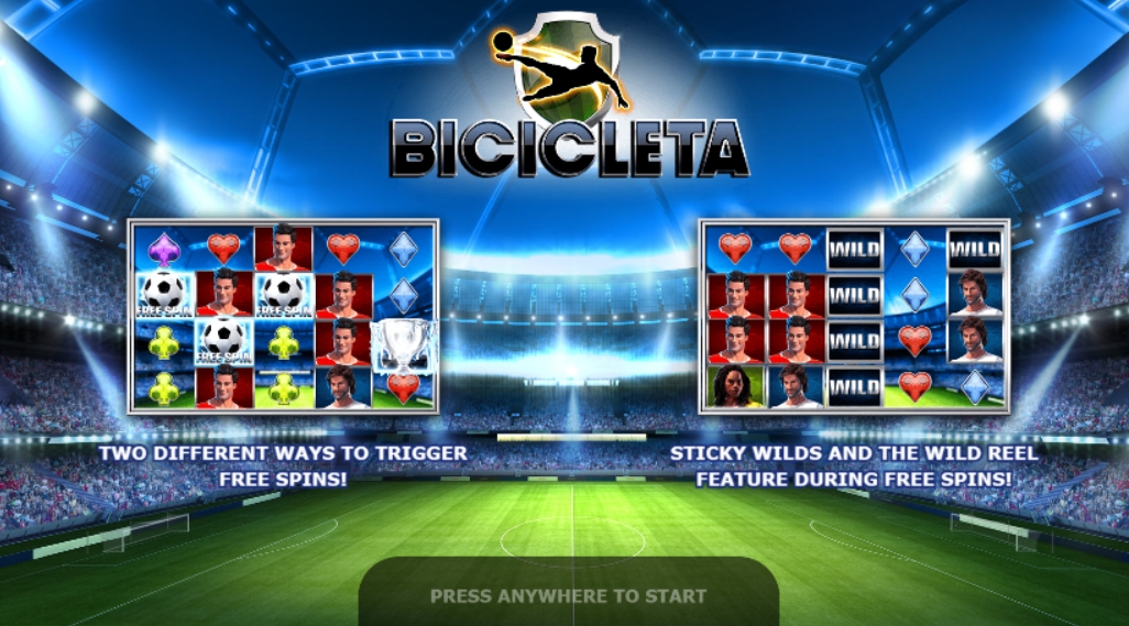 Интерфейс слота Bicicleta