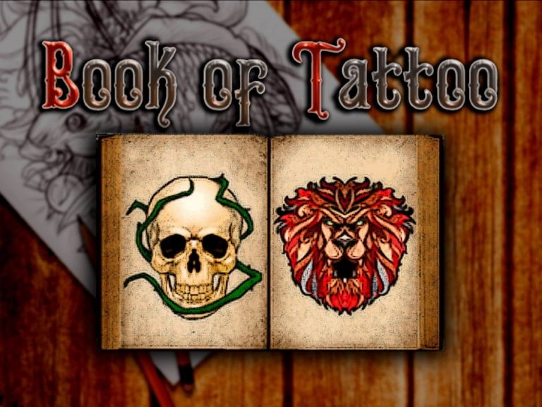 Интерфейс слота Book Of Tattoo