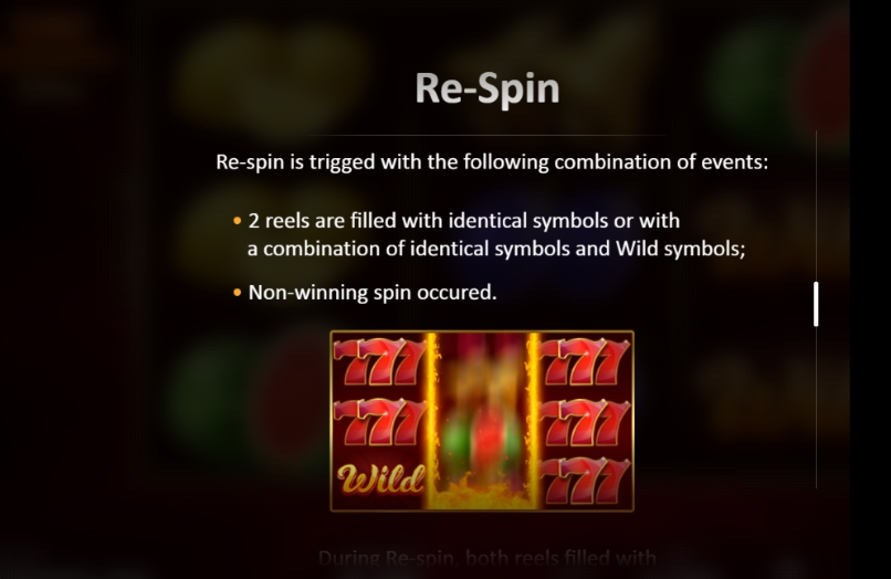 Респины в слоте Wild Burning Wins: 5 lines