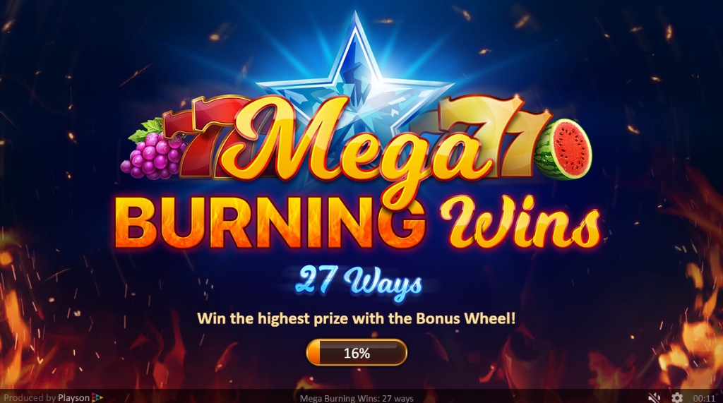 Интерфейс слота Mega Burning Wins 27