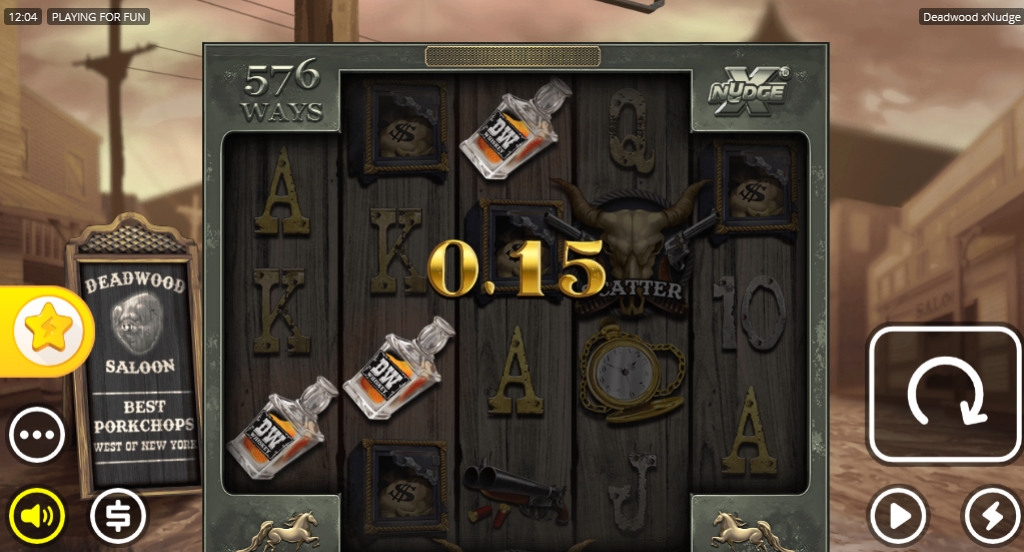 Выигрыш в слоте Deadwood