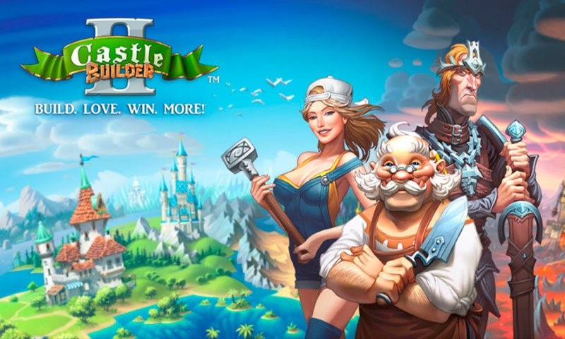 Интерфейс слота Castle Builder