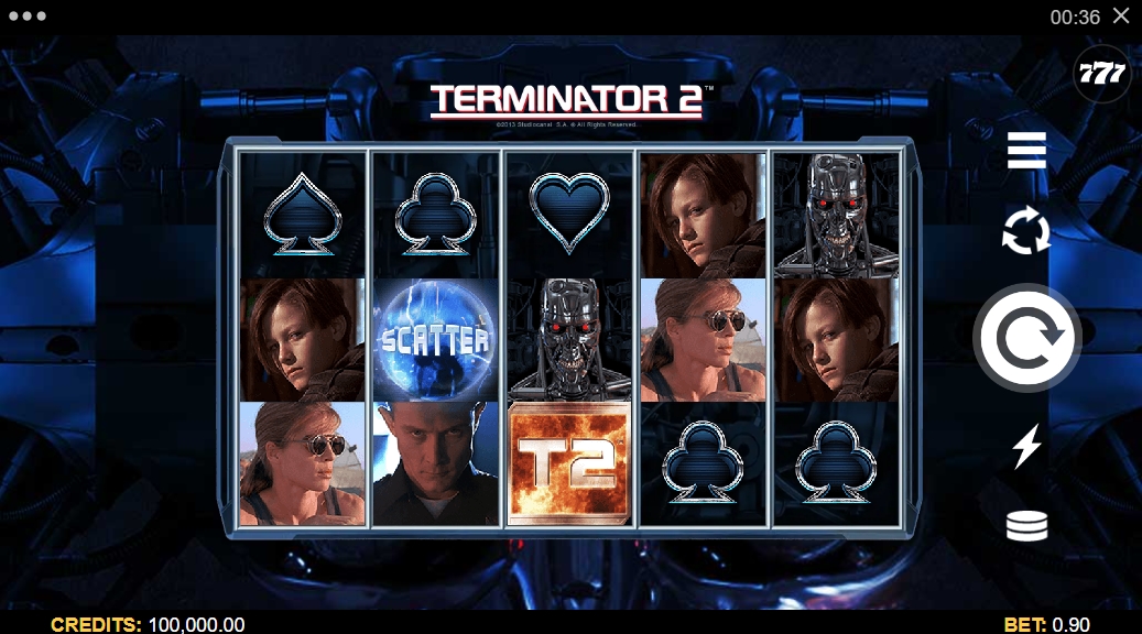 Интерфейс слота Terminator 2