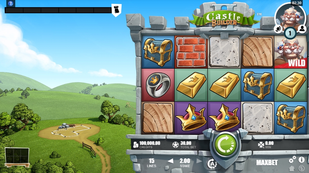 Интерфейс игры Castle Builder 2
