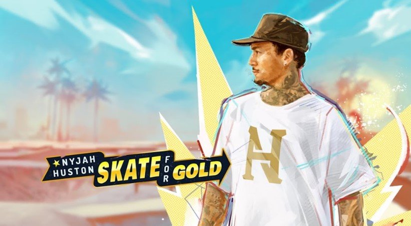 Слот Nyhah Huston - Scate for Gold
