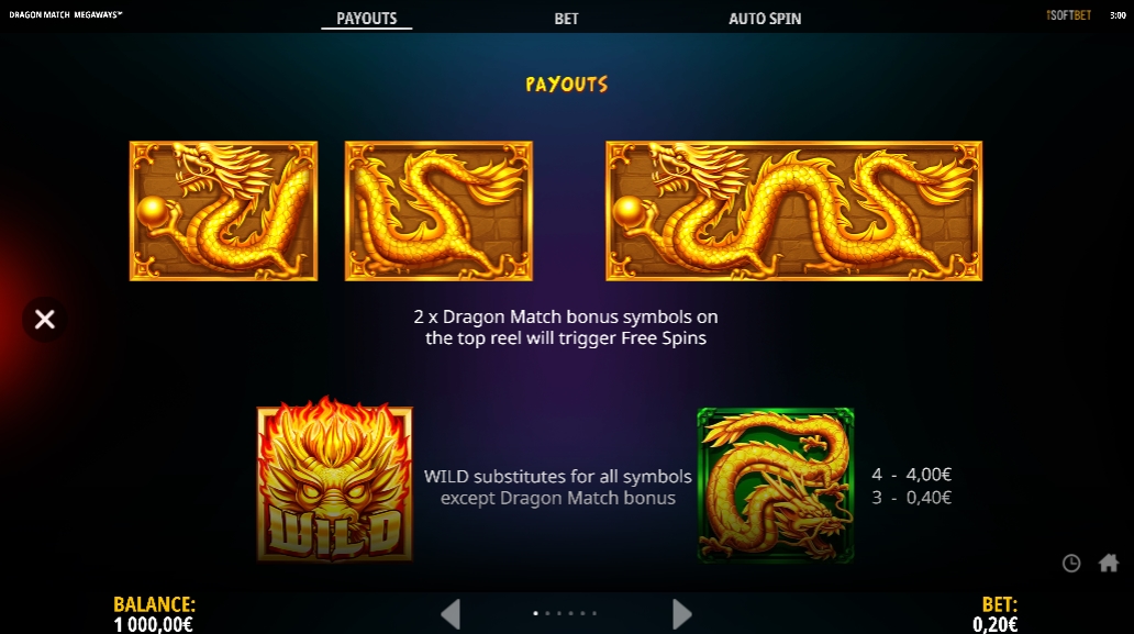 Специальные символы в слоте Dragon Match Megaways