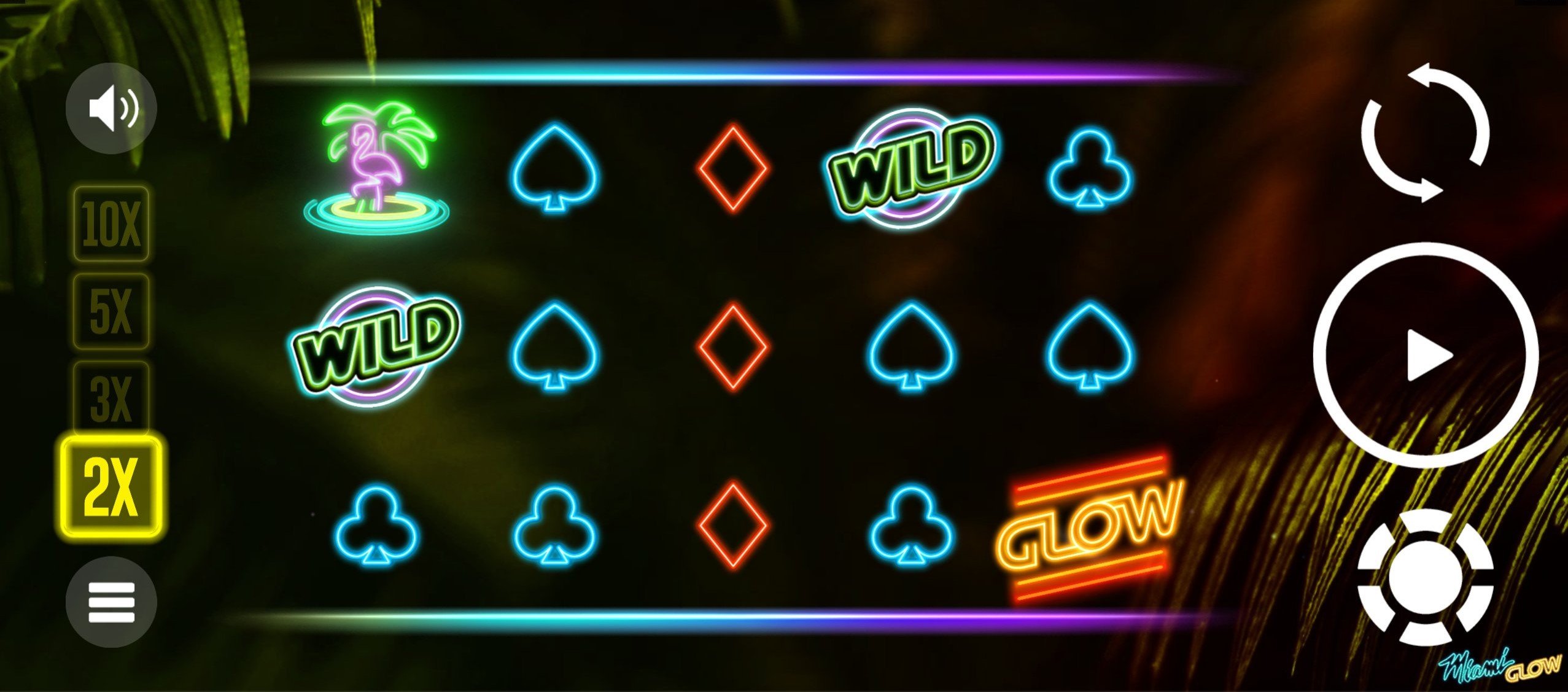 Слот Miami Glow