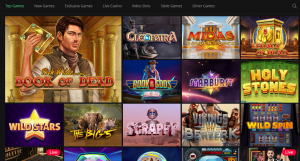 Интерфейс One Casino