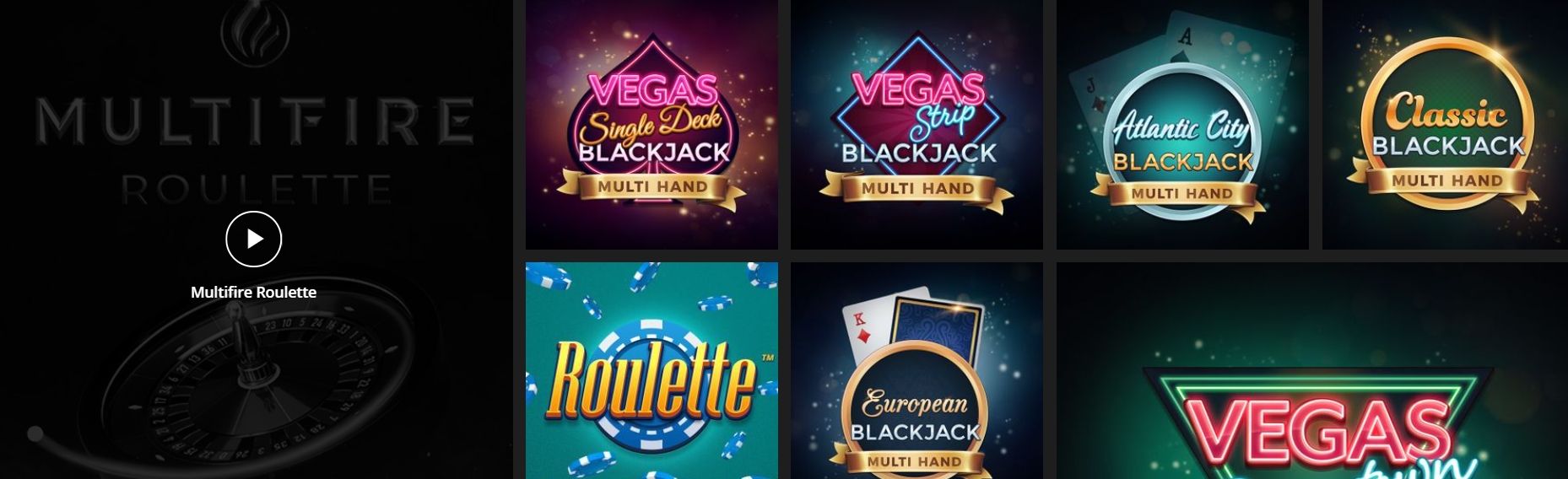 Настольные игры в казино Weltbet