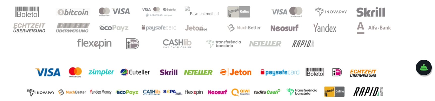 Интерфейс казино Evobet