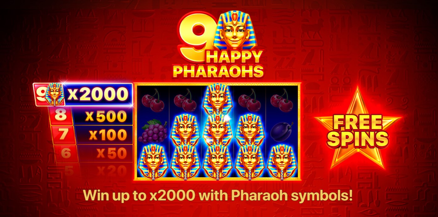 9 Happy Pharaohs