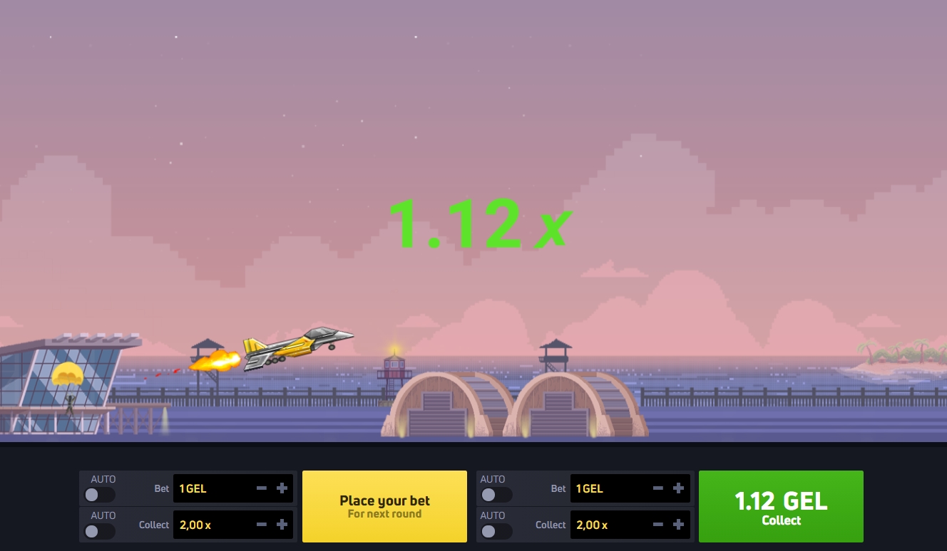 Интерфейс игры Jet X