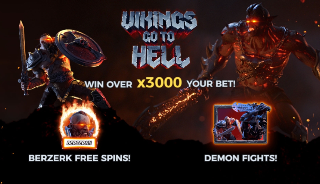 Интерфейс слота Vikings go to Hell