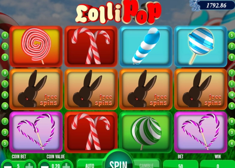 Интерфейс слота Lollipop