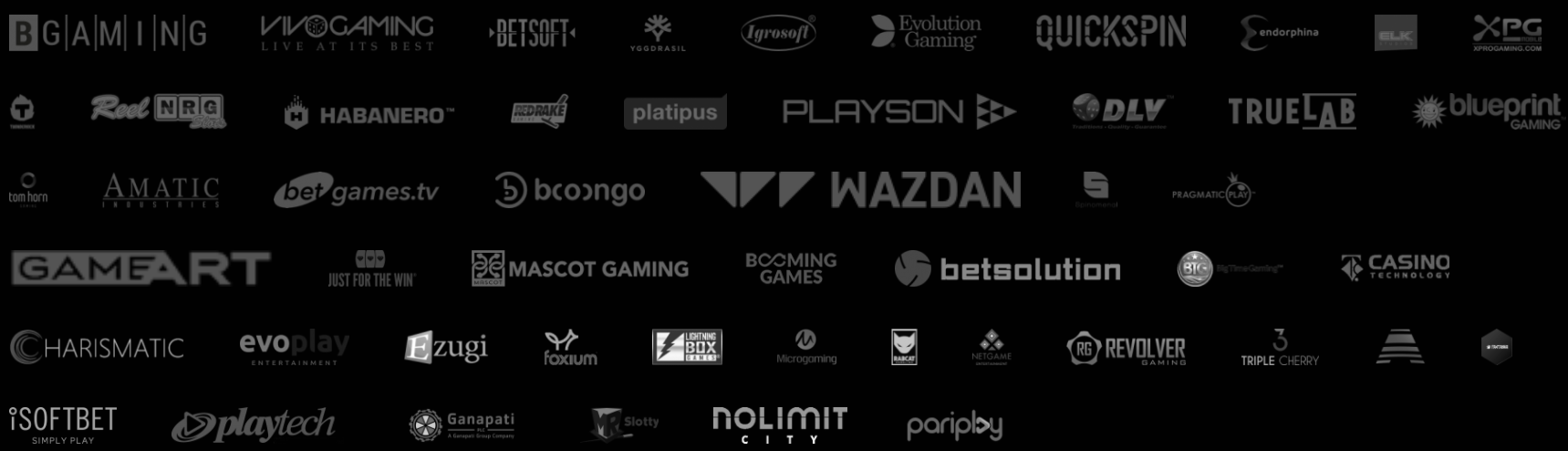 Провайдеры в BetBoom Casino