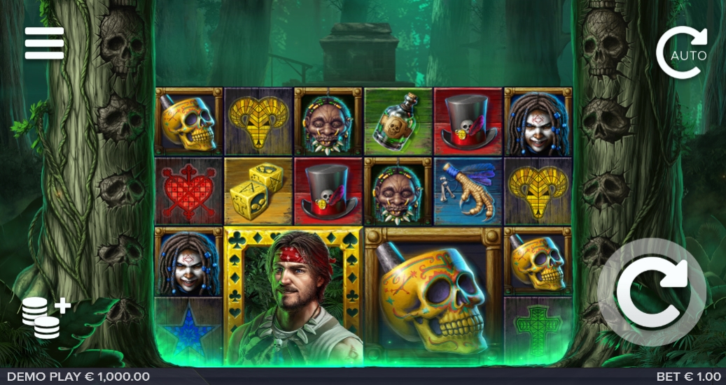 Интерфейс слота Voodoo Gold