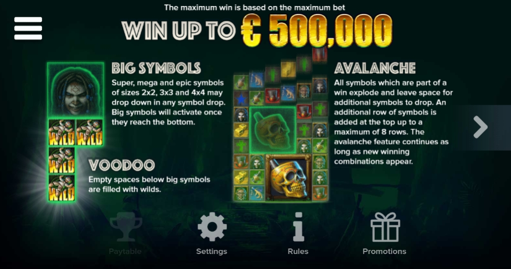 Специальный символ в слоте Voodoo Gold