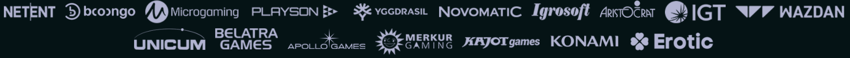 Провайдеры в Marvel Casino 