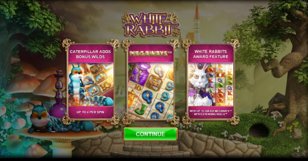 Интерфейс слота White Rabbit
