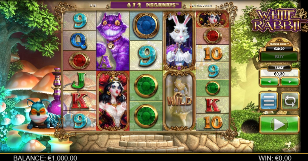 Интерфейс слота White Rabbit