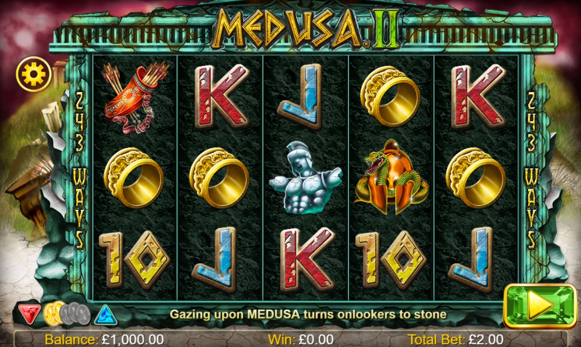 Интерфейс слота Medusa 2