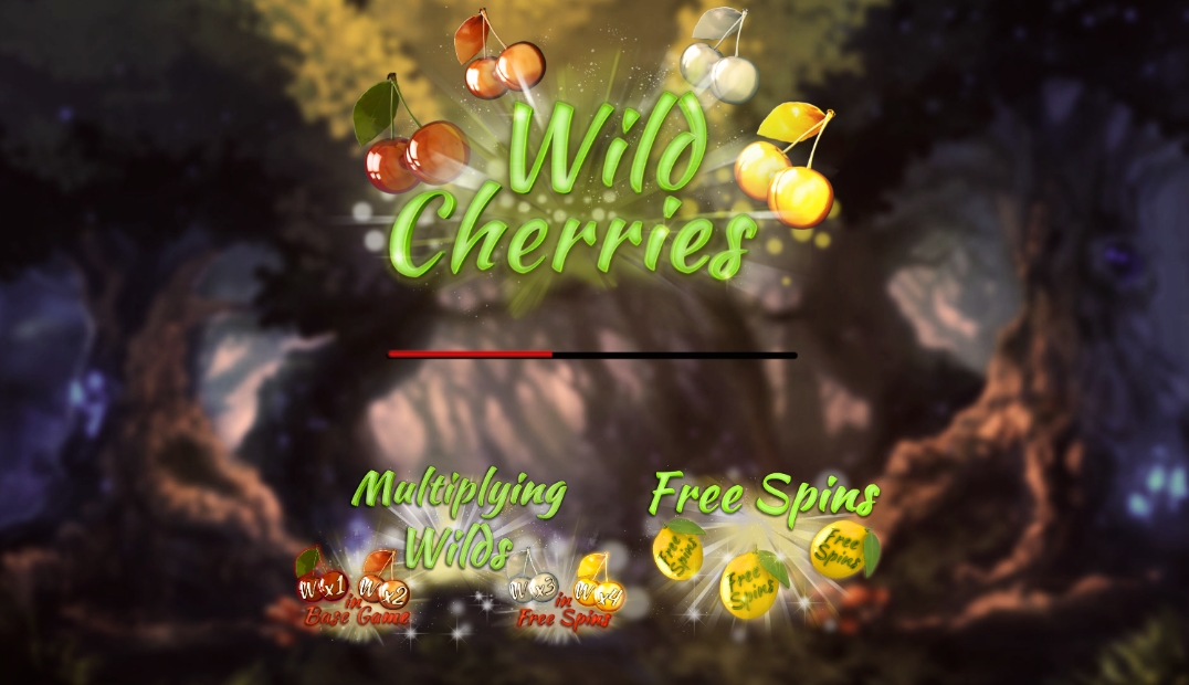 Интерфейс слота Wild Cherries