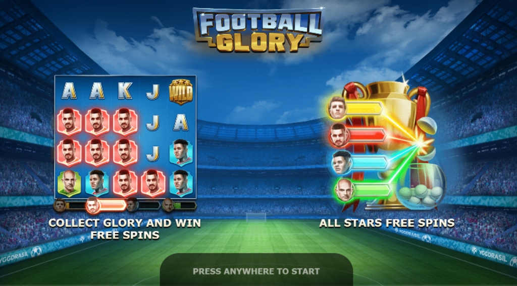Интерфейс слота Football Glory