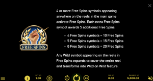 Free spins в слоте Divine Fortune MegaWays