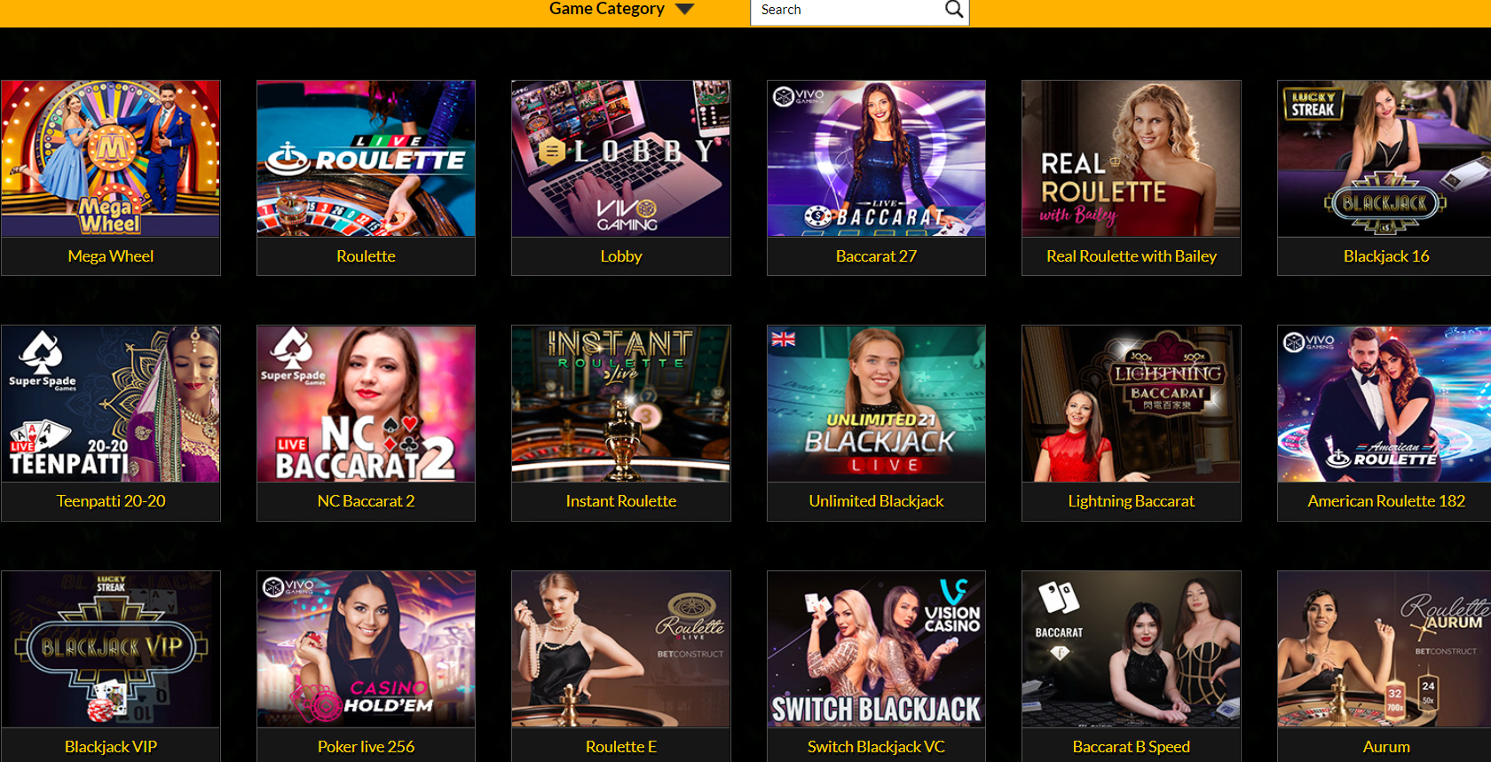 Live игры в Africasino 