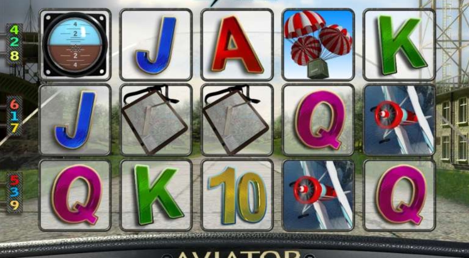 Интерфейс слота Aviator 