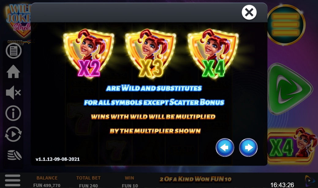 Специальные символы в слоте Wild Joker Stacks