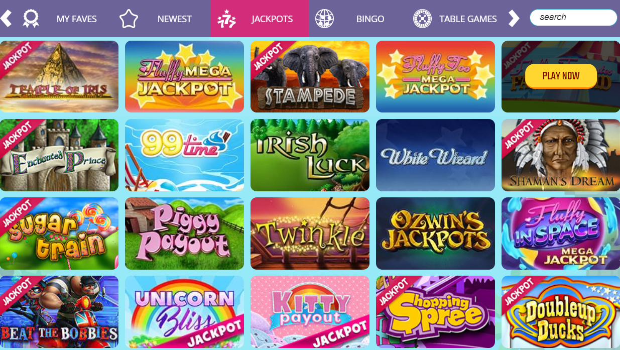 Джекпоты в казино Slot Shack