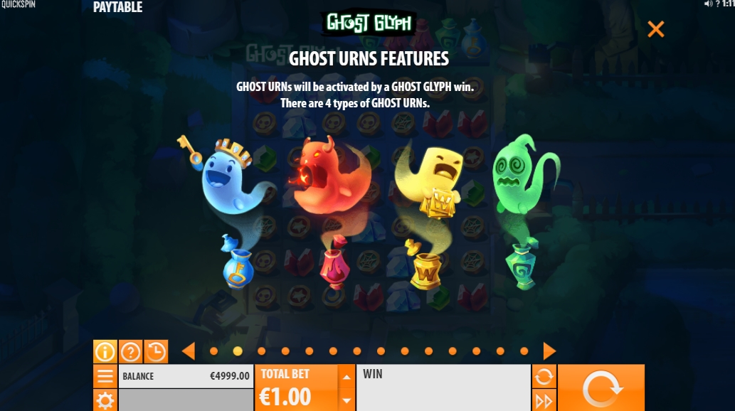 Специальные символы в слоте Ghost Glyph