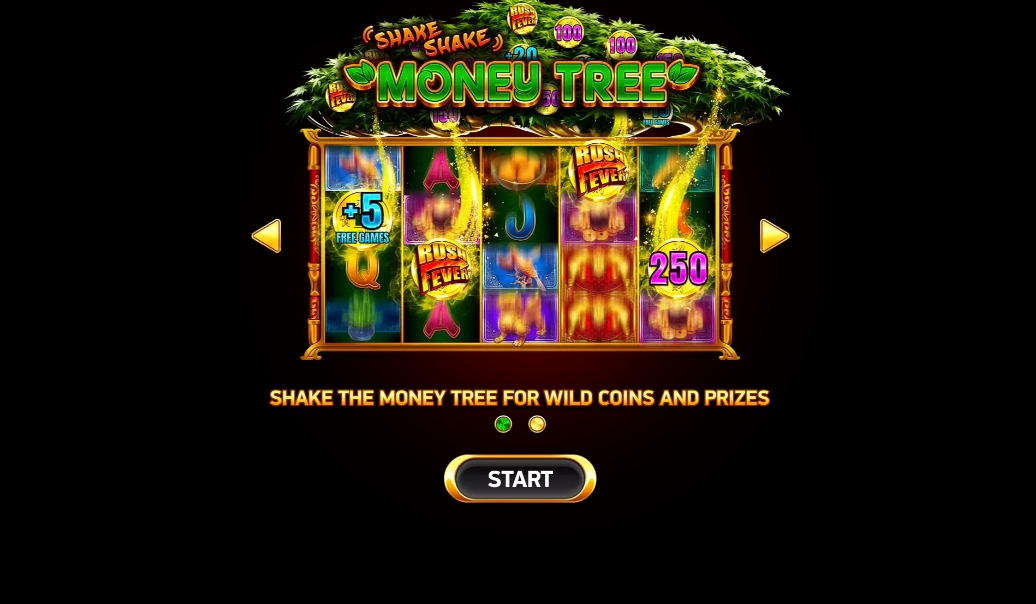 Интерфейс слота Shake Shake Money Tree