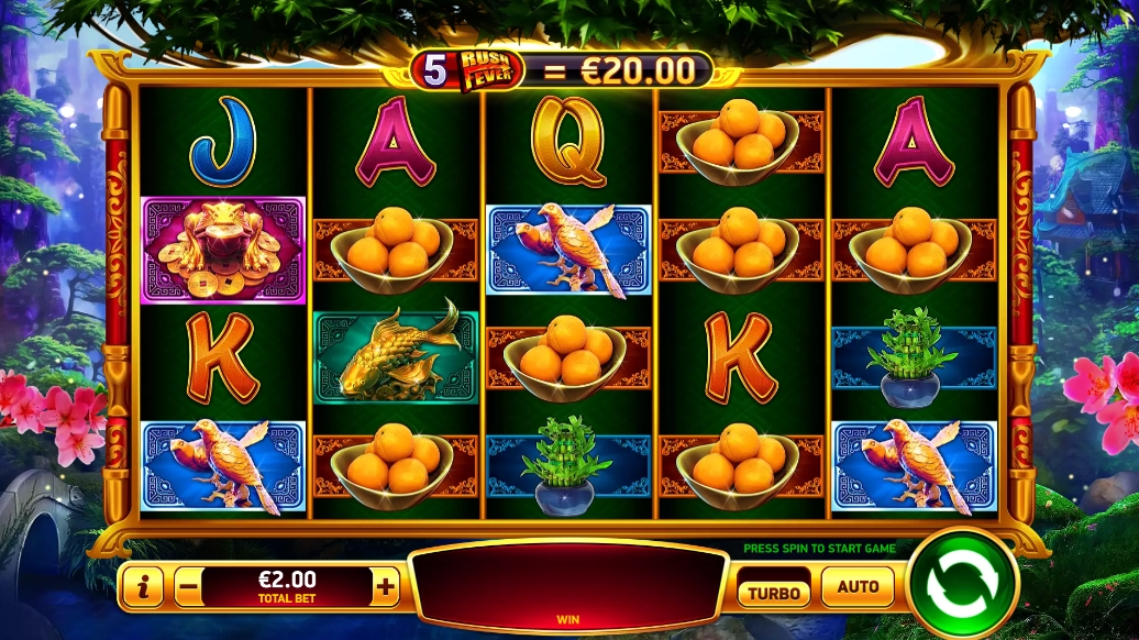 Интерфейс слота Shake Shake Money Tree