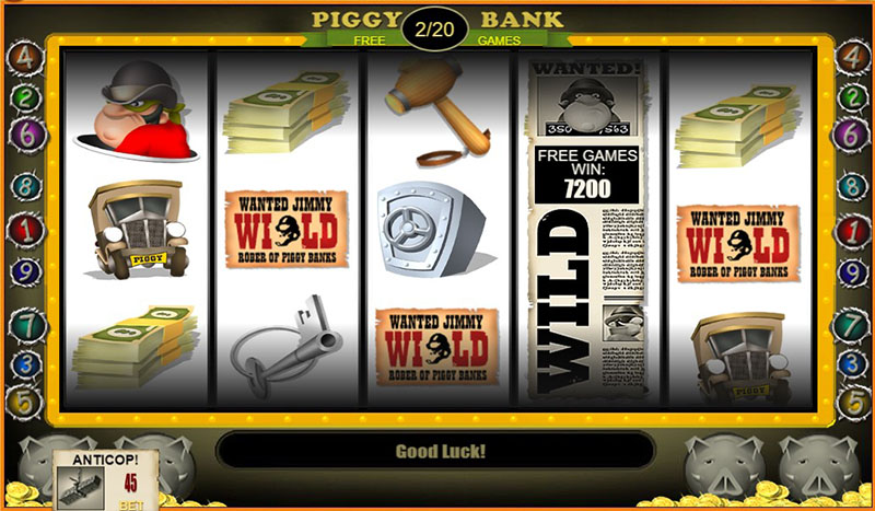 Призовые игры в слоте Piggy Bank