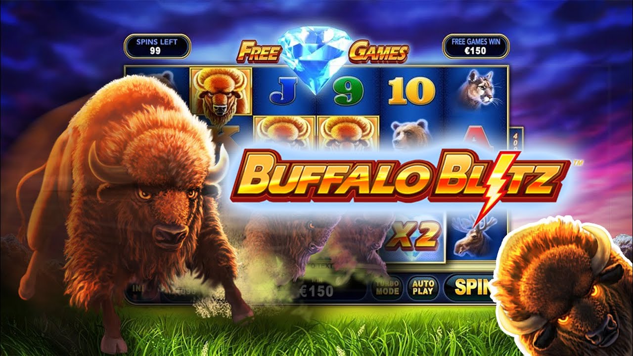 Интерфейс слота Buffalo Blitz