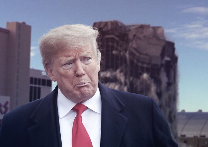Снос казино Трампа в Атлантик-Сити попал на видео
