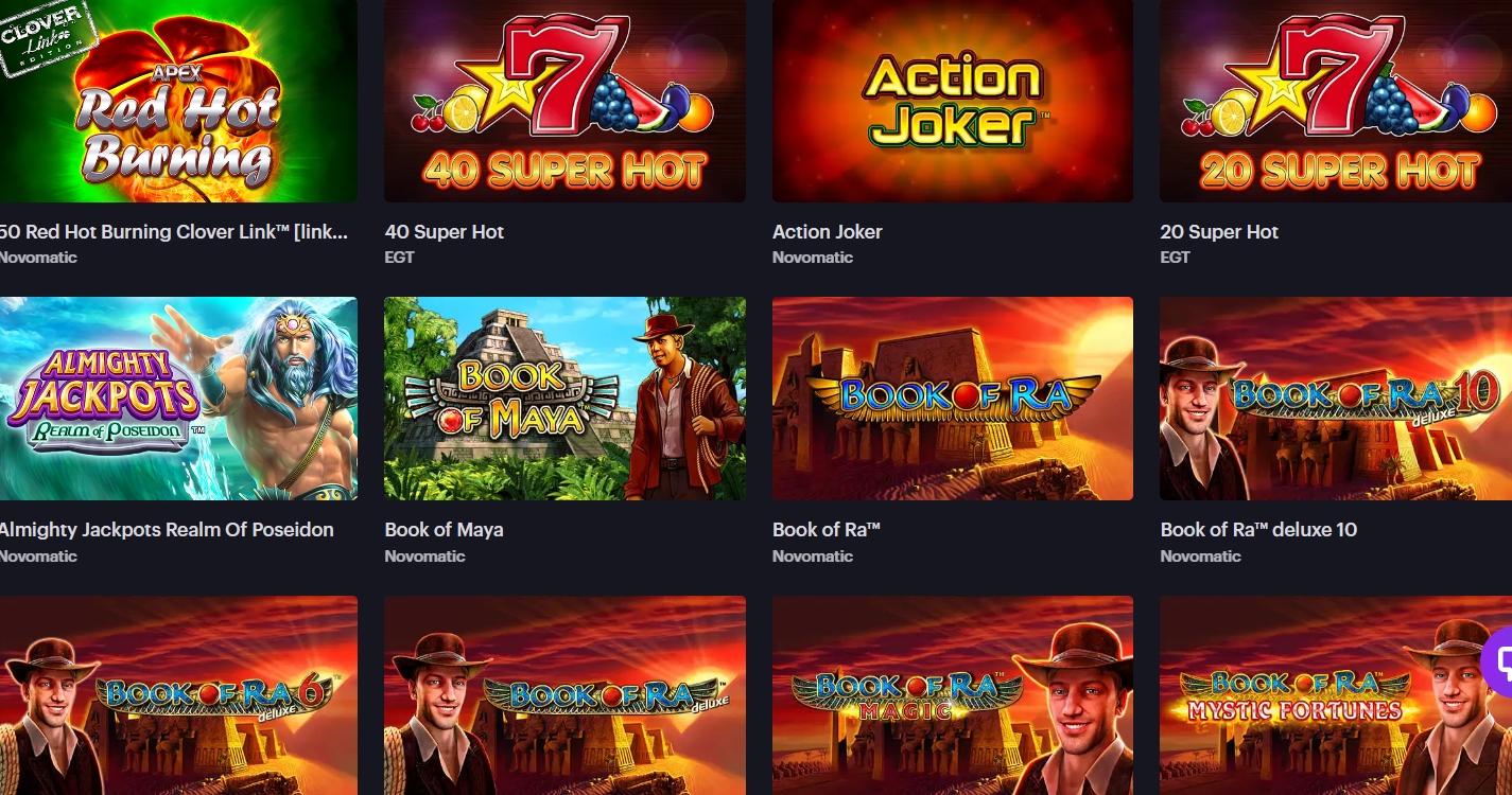 Слоты в казино Casino 777