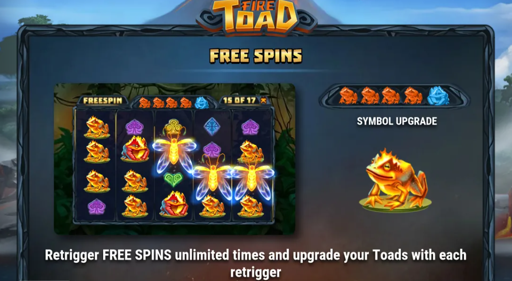Fire Toad – Play`n GO