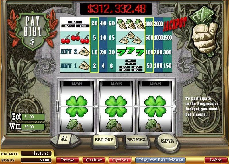 Слот Pay Dirt от WGS Technology