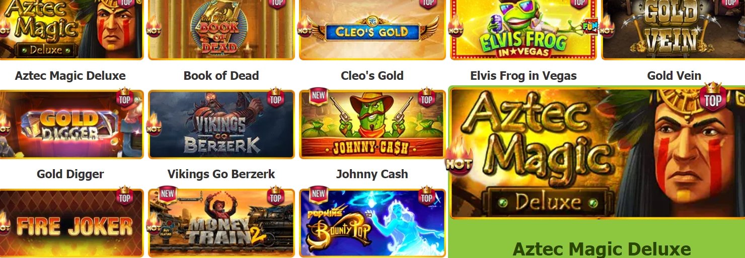 Слоты в Casino Token