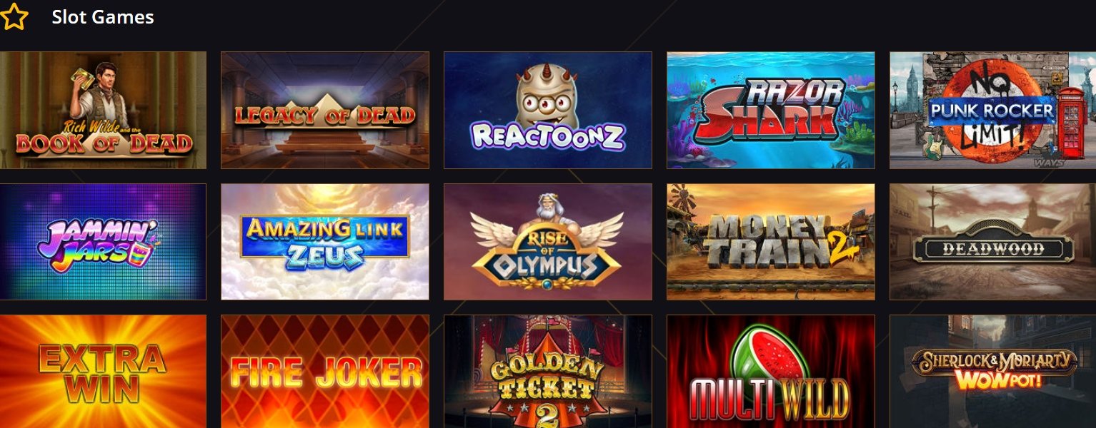 Слоты в казино 21 Casino